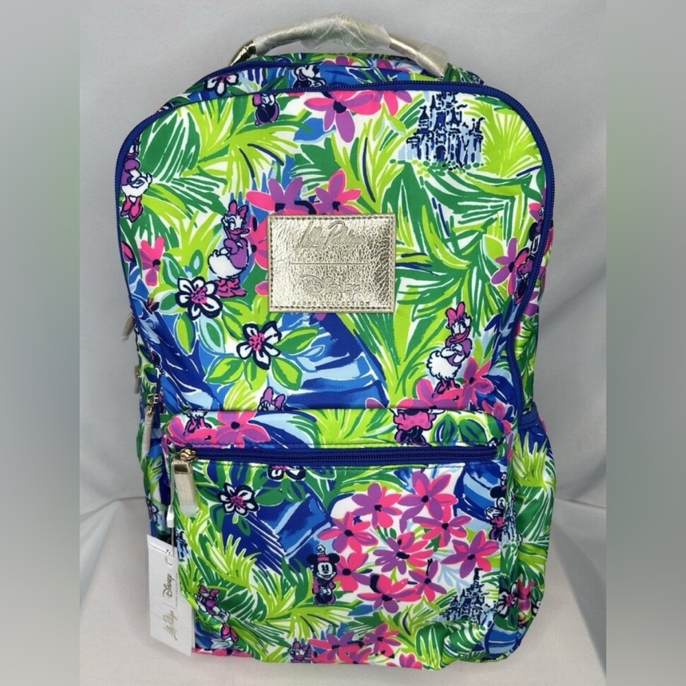 Lilly Pulitzer Loves Disney Bahia Backpack Minnie Daisy Multi Disney Dreamin